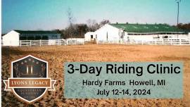 3-Day Riding Clinic - Howell, MI