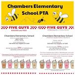Five Guys Fundraiser for Chambers