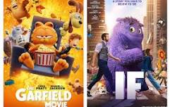 DOUBLE FEATURE: GARFIELD (PG) and IF (PG)