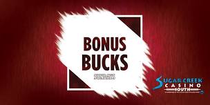 Sundays: Bonus Bucks (Anadarko)