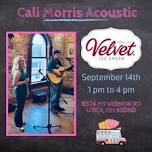 Cali Morris @ Velvet Ice Cream