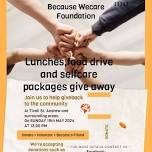 Because We Care Foundation Lunches and Giveaways