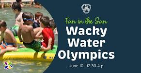 Wacky Water Olympics at Hall Quarry Beach