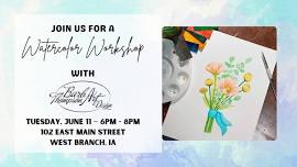 Floral Watercolor Workshop