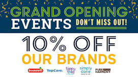 Grand Opening | Canton, TX | 10% off Our Brands Purchases