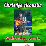 Chris Lee Acoustic at Poppy’s Sports Bar, Wed. June 12