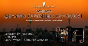 2024/2025 Season Opening Concert with maestro Ananda Dabare