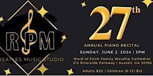 RPM Beatles Music Studio 27th Annual Recital