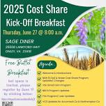 2025 Cost Share Kick-Off Breakfast