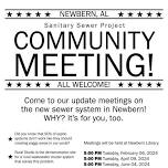 Newbern AL Sanitary Sewer Project Community Meeting