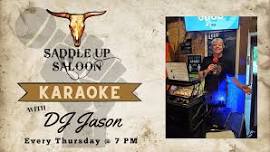 Karaoke Night every Thursday at Saddle Up Saloon