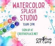 Watercolor Splash Cre8tive Art Camp