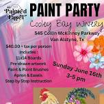 Cooley Bay Winery June Paint Party