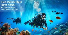 Dive Trip to Palau – Last Minute Deal – April