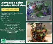 Advanced Fairy Garden Workshop