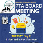 May PTA Board Meeting