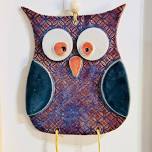 Pottery Owl Wall Hanging