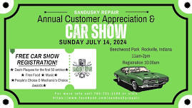 Sandusky Repair Annual Customer Appreciation and Car Show