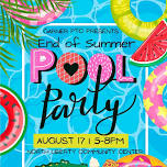 End of Summer Pool Party for Garner Families