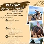 Open Playday: For Inexperienced Riders ONLY!