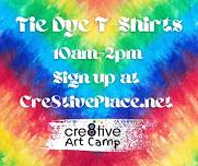 Tie Dye T-Shirts Cre8tive Art Camp