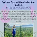 Beginner Yoga and Social Adventure  with Holly!