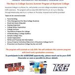 Keystone College PDI Keys To College Success Program