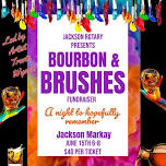 Bourbon and Brushes Fundraiser