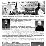 Join Fr. John Z. Radwan On A 12-Day Pilgrimage To Poland 