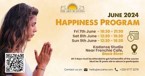 Happiness Program (3 days)