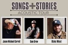 Jason Michael Carroll, Sam Grow & Blake Wood: Songs & Stories Acoustic Tour