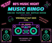 Music Bingo - 80s Night